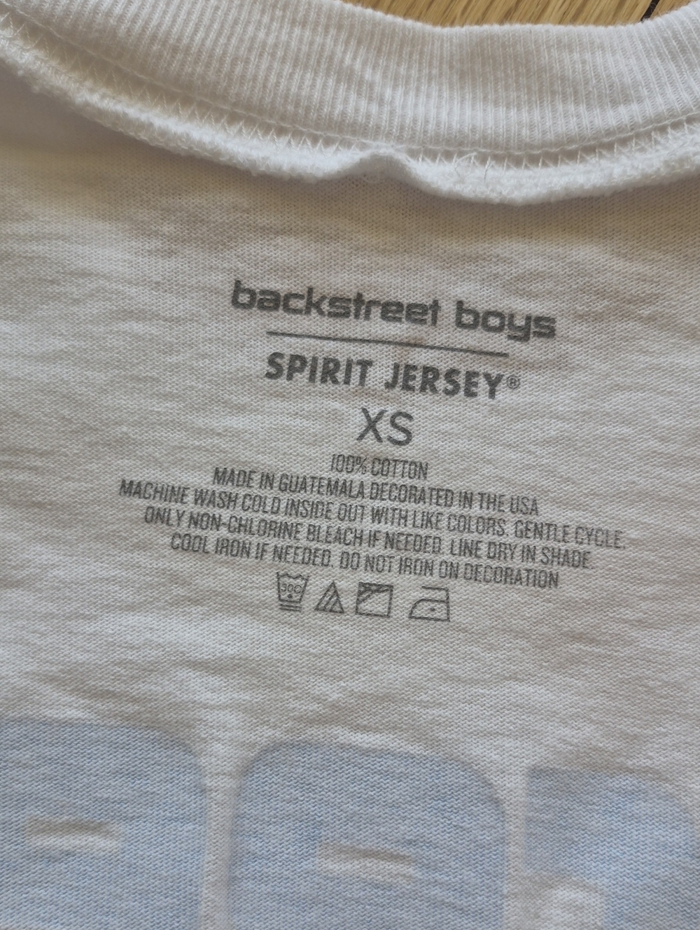 Backstreet Boys SPHERE INTO THE MILLENIUM Spirit Jersey Long-Sleeve T-Shirt XS